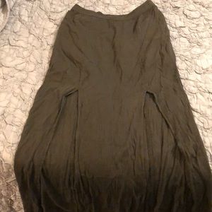 Beautiful olive green skirt. NWT.